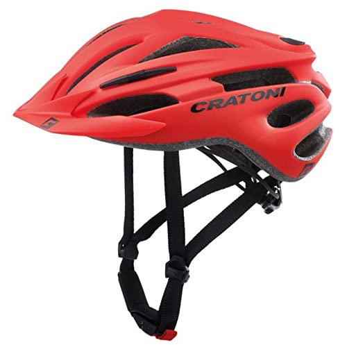 Cratoni Helm, Rojo, 54-58 von Cratoni