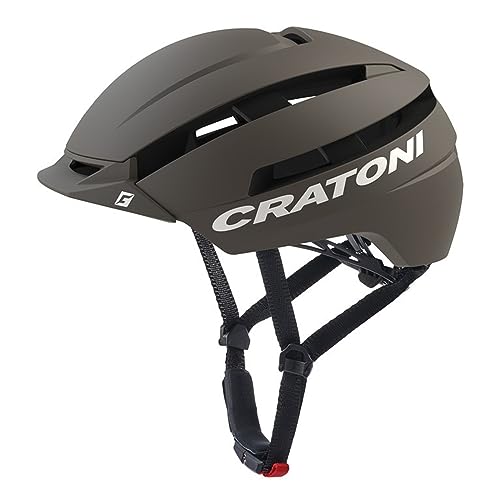 Cratoni Unisex – Erwachsene C-Loom Helme, Braun Matt, M von Cratoni