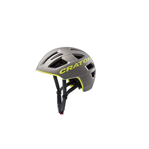 Cratoni Unisex – Erwachsene C-Pure (City) Fahrradhelm, Anthrazit, Einheitsgröße von Cratoni