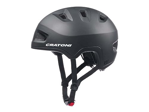 Cratoni Unisex – Erwachsene C-Root Helme, Schwarz Matt, M von Cratoni