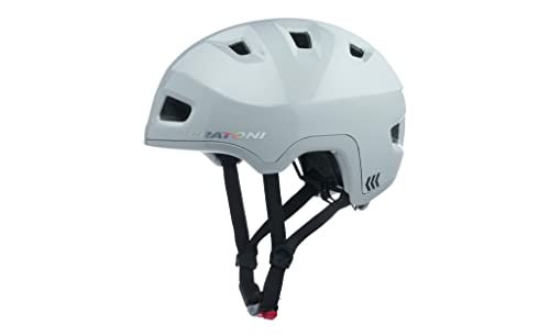 Cratoni Unisex – Erwachsene C-Root Helme, Silverfrost Glänzend, L von Cratoni