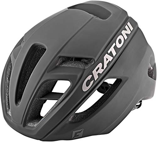 Cratoni Unisex – Erwachsene C-pro Fahrradhelm, schwarz gummiert, S/M Cratoni Unisex – Erwachsene C-pro Fahrradhelm, schwarz gummiert, S/M von Cratoni