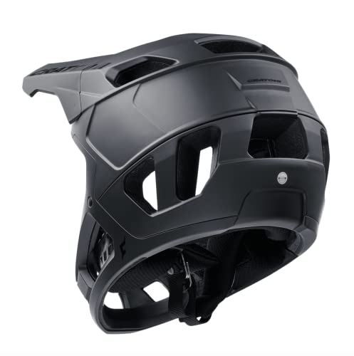 Cratoni Unisex – Erwachsene Interceptor Helmet, Schwarz Matt, M Cratoni Unisex – Erwachsene Interceptor Helmet, Schwarz Matt, M von Cratoni