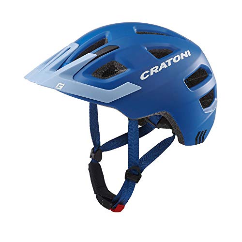 Cratoni Unisex – Erwachsene Maxster Pro Fahrradhelm, Blau, S/M (51-56 cm) von Cratoni