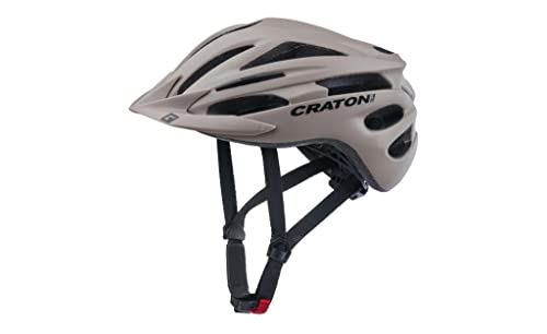 Cratoni Unisex – Erwachsene Pacer Helme, Cashmere Matt, M von Cratoni