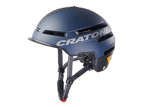 Cratoni Unisex – Erwachsene Smartride Helme, Blau Matt, M von Cratoni