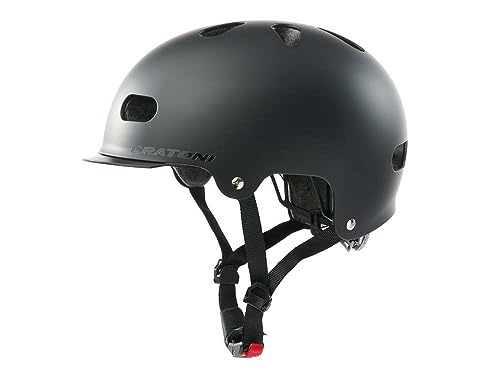 Cratoni Unisex Jugend C-Mate Helmet, Schwarz Matt, M Cratoni Unisex Jugend C-Mate Helmet, Schwarz Matt, M von Cratoni