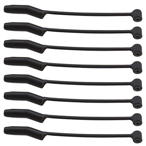 Create idea 30 Stück Karpfenangeln D-Rig Aligner Gummi Kicker Anti-Wickelung Hülse Haken Draht Aligner Angelterminal Angelhaken Zubehör Schwarz 28mm Create idea 30 Stück Karpfenangeln D-Rig Aligner Gummi Kicker Anti-Wickelung Hülse Haken Draht Aligner Angelterminal Angelhaken Zubehör Schwarz 28mm von Create idea