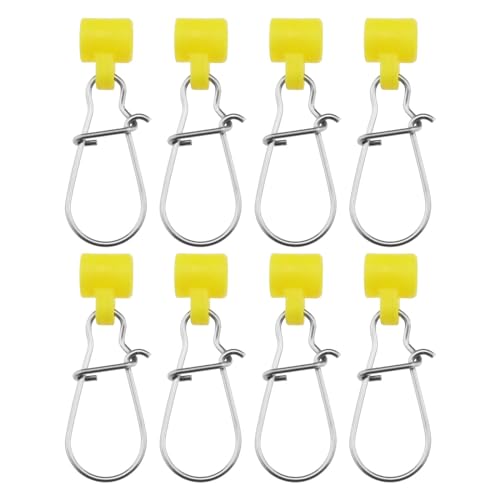Create idea 50 Stück Angelschnur-Sinker-Slider mit Duo-Lock-Angel-Clips, Senkschieber mit Haken-Schnapp-Sinker, Angelschnurverbinder für Angelausrüstung Create idea 50 Stück Angelschnur-Sinker-Slider mit Duo-Lock-Angel-Clips, Senkschieber mit Haken-Schnapp-Sinker, Angelschnurverbinder für Angelausrüstung von Create idea