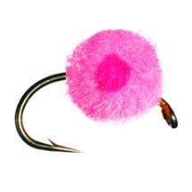 CREATIVE ANGLER Lachs-Ei-Fliegen-Set zum Fliegenfischen, Rosa – Nassfliegenköder für Forelle, Lachs, Stahlkopf und Bluegill 12 Stück Fliegenköder in 3 Größen: 8, 10, 12 (je 4 Stück) von Creative Angler