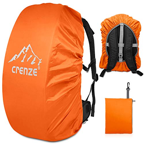 Crenze Regenschutz für Rucksäcke, 15-90L wasserdichte Regenhülle, Rucksack-Cover für Wandern, Camping, Radfahren, Reisen und Schulranzen Crenze Regenschutz für Rucksäcke, 15-90L wasserdichte Regenhülle, Rucksack-Cover für Wandern, Camping, Radfahren, Reisen und Schulranzen von Crenze