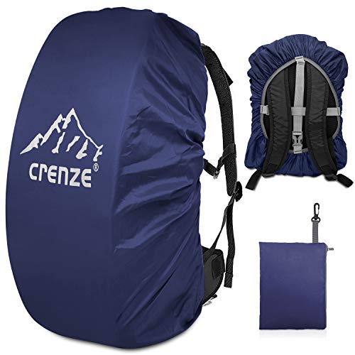 Crenze Regenschutz für Rucksäcke, 15-90L wasserdichte Regenhülle, Rucksack-Cover für Wandern, Camping, Radfahren, Reisen und Schulranzen Crenze Regenschutz für Rucksäcke, 15-90L wasserdichte Regenhülle, Rucksack-Cover für Wandern, Camping, Radfahren, Reisen und Schulranzen von Crenze