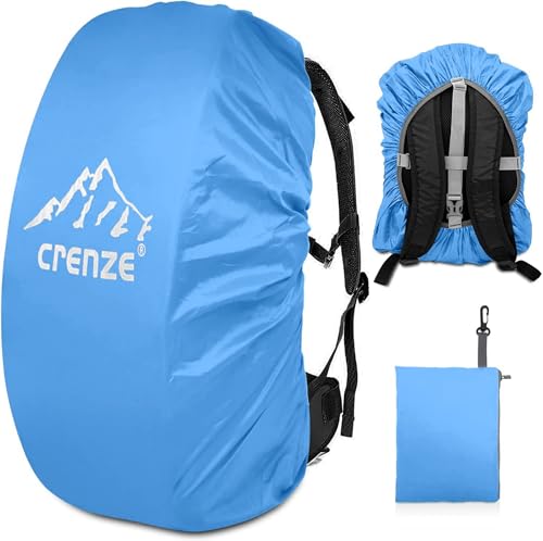 Crenze Regenschutz für Rucksäcke, 15-90L wasserdichte Regenhülle, Rucksack-Cover für Wandern, Camping, Radfahren, Reisen und Schulranzen Crenze Regenschutz für Rucksäcke, 15-90L wasserdichte Regenhülle, Rucksack-Cover für Wandern, Camping, Radfahren, Reisen und Schulranzen von Crenze