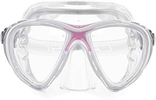 CRESSI Damen Tauchmaske Crystal Big Eyes Evo, rosa CRESSI Damen Tauchmaske Crystal Big Eyes Evo, rosa von CRESSI