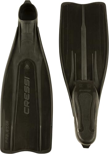 Cressi Herren Fins Flossen, schwarz, 39/40 von Cressi