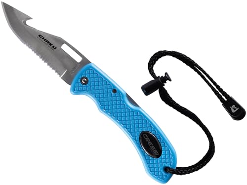 CRESSI Unisex-Adult Chaku Knife Blue Tauchermesser, Blau/Rostfreier Klinge, Einheitsgröße CRESSI Unisex-Adult Chaku Knife Blue Tauchermesser, Blau/Rostfreier Klinge, Einheitsgröße von CRESSI