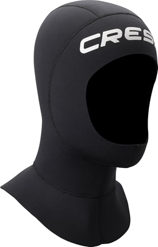 CRESSI Unisex-Adult Resilient Long Hood 3mm M Kopfhauben mit verlängertem, doppelt gefüttertem 3 mm Neopren, Schwarz größer Kragen, M CRESSI Unisex-Adult Resilient Long Hood 3mm M Kopfhauben mit verlängertem, doppelt gefüttertem 3 mm Neopren, Schwarz größer Kragen, M von CRESSI