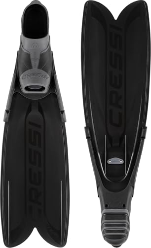 CRESSI Unisex-Adult Turbo Flex Fins Black 36/37 Leichte reaktionsfreudige Flossen modularem Gara System mit austauschbaren Blättern, Schwarz CRESSI Unisex-Adult Turbo Flex Fins Black 36/37 Leichte reaktionsfreudige Flossen modularem Gara System mit austauschbaren Blättern, Schwarz von CRESSI