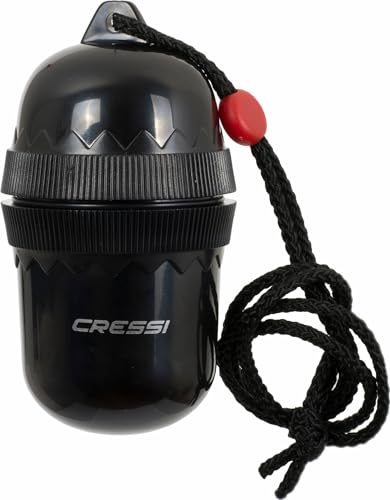 Cressi 1946 Dry Box Aufbewahrungsbox Wasserdicht, Schwarz, Uni Cressi 1946 Dry Box Aufbewahrungsbox Wasserdicht, Schwarz, Uni von CRESSI