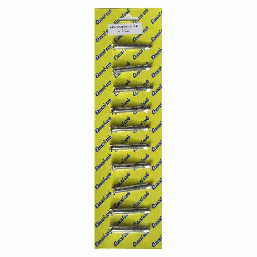 Cressi 75 Mm 6.25 Stachel 10 Einheiten Cressi 75 Mm 6.25 Stachel 10 Einheiten von Cressi