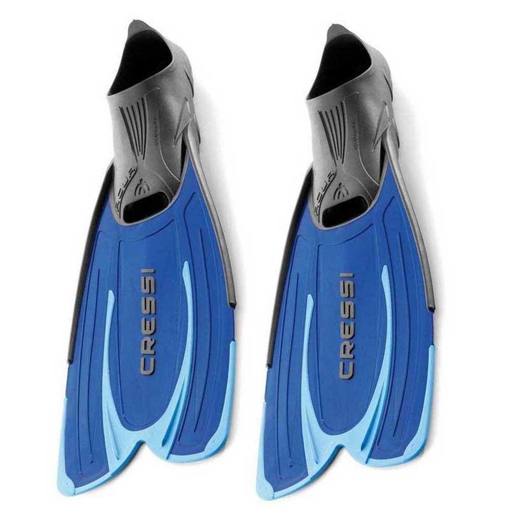 Cressi Agua Diving Fins Blau EU 35-36 von Cressi