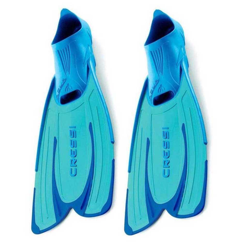 Cressi Agua Diving Fins Blau EU 37-38 von Cressi