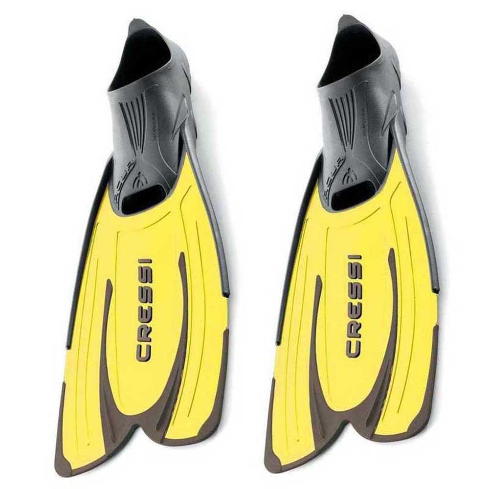 Cressi Agua Diving Fins Gelb EU 35-36 von Cressi