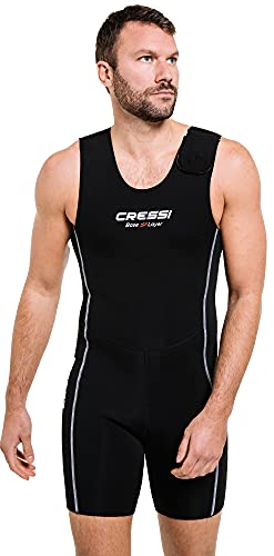 Cressi Base Layer Man 2.5mm - Tauchunterzieher Neopren 2.5mm, Schwarz, für Herren von Cressi