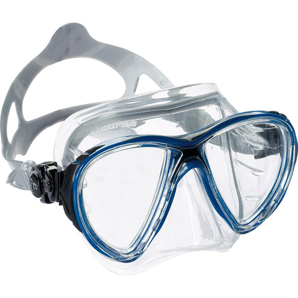 Cressi Big Eyes Evolution Crystal Diving Mask Blau,Schwarz von Cressi