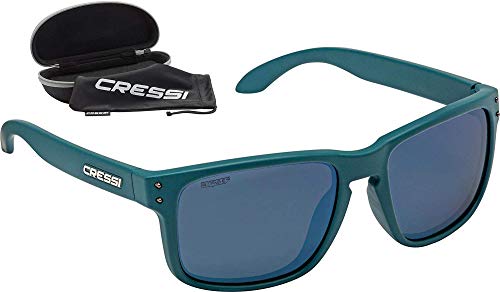 Cressi Blaze Sunglasses - Unisex Erwachsene Sport Sonnenbrille Polarised Hydrophobic Lenses - Einheitsgröße Cressi Blaze Sunglasses - Unisex Erwachsene Sport Sonnenbrille Polarised Hydrophobic Lenses - Einheitsgröße von CRESSI
