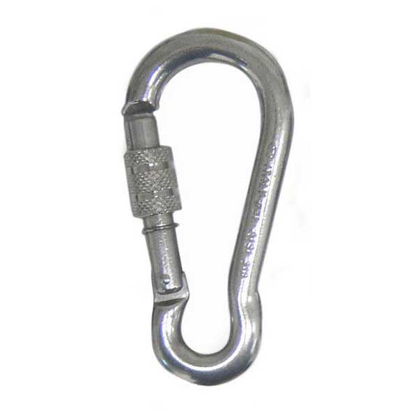 Cressi With Nut Aisi 316 Carabiner Silber von Cressi