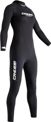 Cressi Damen Neoprene 2.5 mm Taucheranzug, Schwarz, XL von Cressi