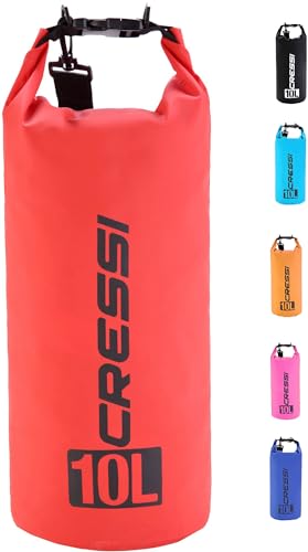 Cressi Dry Bag - Wasserdichte Taschen mit langem verstellbaren Schulterriemen - Für Tauchen, Bootfahren, Kajak, Angeln, Rafting, Schwimmen, Camping und Snowboarden Cressi Dry Bag - Wasserdichte Taschen mit langem verstellbaren Schulterriemen - Für Tauchen, Bootfahren, Kajak, Angeln, Rafting, Schwimmen, Camping und Snowboarden von CRESSI