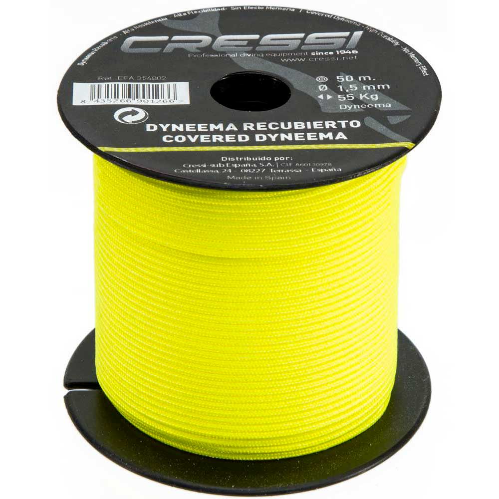 Cressi Cover 50 M Dyneema-leine 1.5 Mm Cressi Cover 50 M Dyneema-leine 1.5 Mm von Cressi