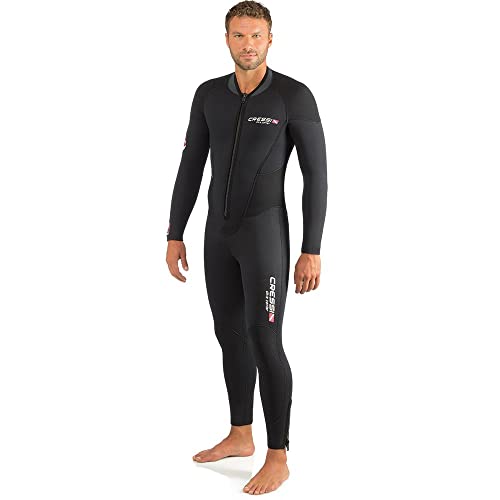 Cressi Endurance Man Monopiece Wetsuit 5mm - Herren Overall Tauchanzug Aus 5mm Neopren Für Taucher Und Schnorchler von Cressi