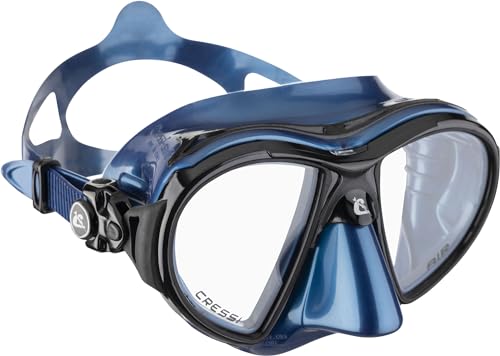 Cressi Erwachsene Air Tauchmaske, Blau Nery, One Size von Cressi