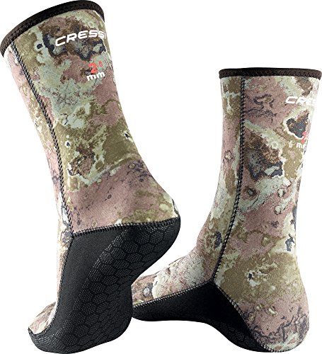 Cressi Erwachsene Tracina Socks Camou, Camouflage, S von Cressi