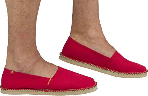 Cressi Espadrillas Valencia - Unisex Erwachsene Mehrzweck-Espadrilles, Rot, 35 von Cressi