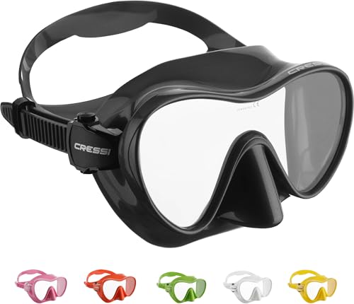 Cressi F1 Maske - Rahmenlose Maske zum Tauchen und Schnorcheln, Silber, Einheitsgröße, Unisex Erwachsene Cressi F1 Maske - Rahmenlose Maske zum Tauchen und Schnorcheln, Silber, Einheitsgröße, Unisex Erwachsene von CRESSI
