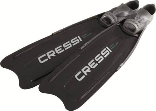 Cressi Gara Modular, Premium Flossen fur Apnoe / Tauchen - Austauschbar Flossenblatt von Cressi