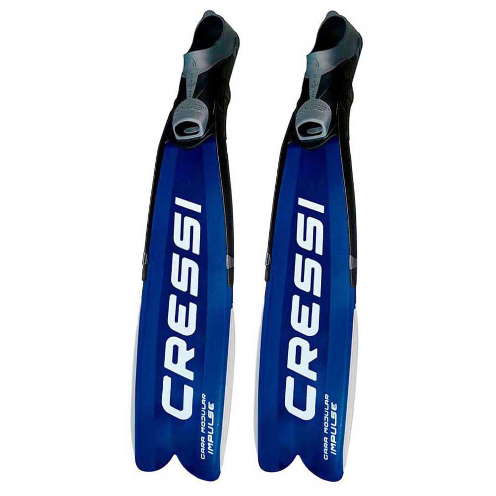 Cressi Gara Modular Impulse Spearfishing Fins Blau EU 44-45 von Cressi