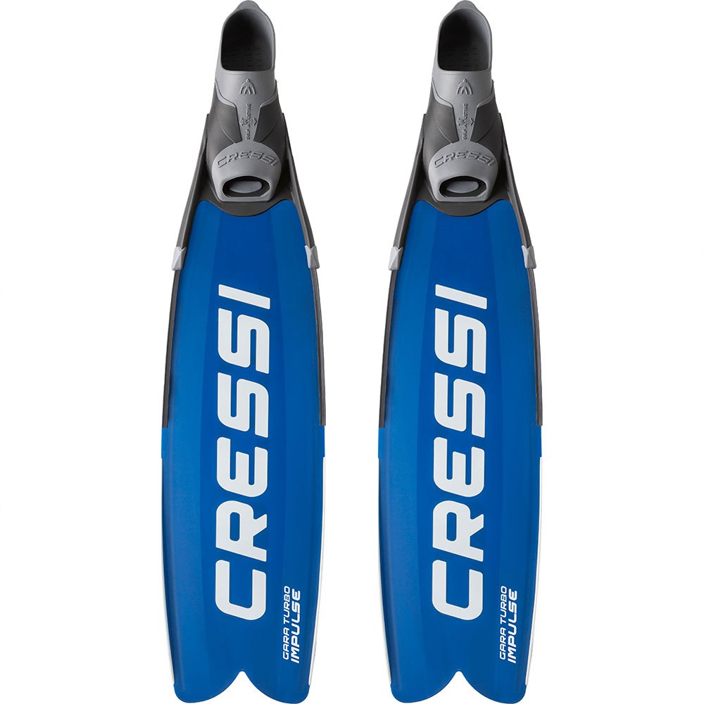 Cressi Gara Turbo Impulse Diving Fins Blau EU 36-37 von Cressi