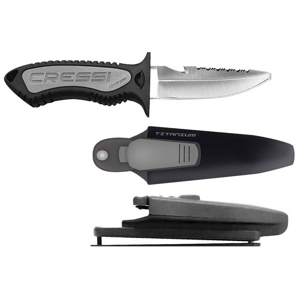 Cressi Spa Grip Blunt Tip Messer Cressi Spa Grip Blunt Tip Messer von Cressi Spa