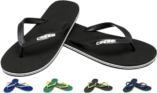 Cressi Herren Beach Flip Flops' Zehensandale, Schwarz, 37/38 Cressi Herren Beach Flip Flops' Zehensandale, Schwarz, 37/38 von CRESSI