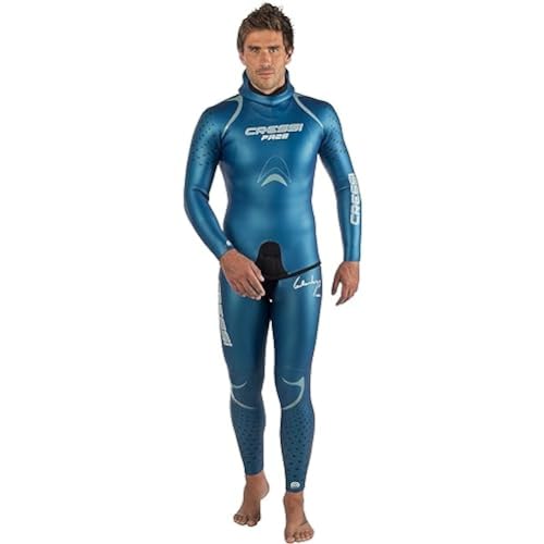 Cressi Herren FREE MAN TWO-PIECES WETSUIT 3.5mm Neoprenanzug, Blau, XS/1 Cressi Herren FREE MAN TWO-PIECES WETSUIT 3.5mm Neoprenanzug, Blau, XS/1 von CRESSI