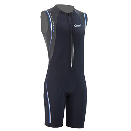 Cressi Herren Neoprenanzug Termico, Schwarz/Blau, XXL/6 Cressi Herren Neoprenanzug Termico, Schwarz/Blau, XXL/6 von CRESSI
