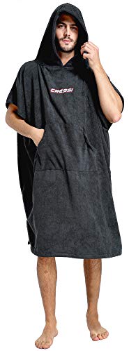 Cressi Herren Robe Poncho Mit Kapuze Cressi Herren Robe Poncho Mit Kapuze von CRESSI
