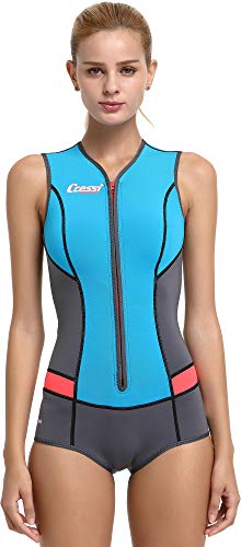 Cressi Idra Neoprene Swimsuit 2mm - Damen Swimming Wetsuit Neopren Badeanzug 2mm Neoprenanzug Cressi Idra Neoprene Swimsuit 2mm - Damen Swimming Wetsuit Neopren Badeanzug 2mm Neoprenanzug von CRESSI