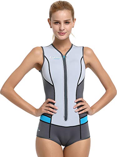 Cressi Idra Neoprene Swimsuit 2mm - Damen Swimming Wetsuit Neopren Badeanzug 2mm Neoprenanzug Cressi Idra Neoprene Swimsuit 2mm - Damen Swimming Wetsuit Neopren Badeanzug 2mm Neoprenanzug von CRESSI