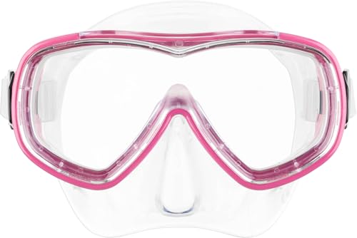 Cressi Jungen Piumetta Kid Mask Tauchmasken, Clear/Pink, 3-6 Jahre Cressi Jungen Piumetta Kid Mask Tauchmasken, Clear/Pink, 3-6 Jahre von CRESSI